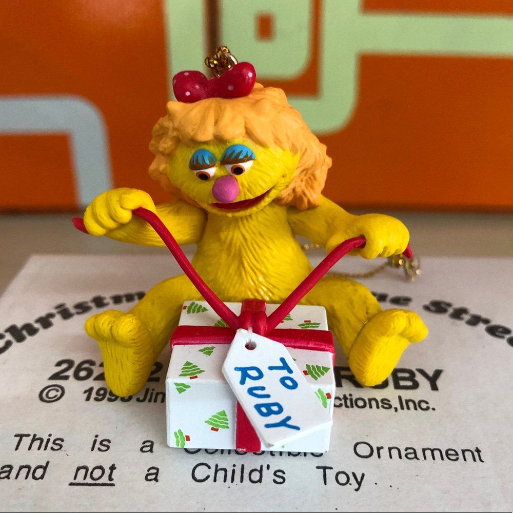 Vintage Jim Henson Ruby Christmas Ornament